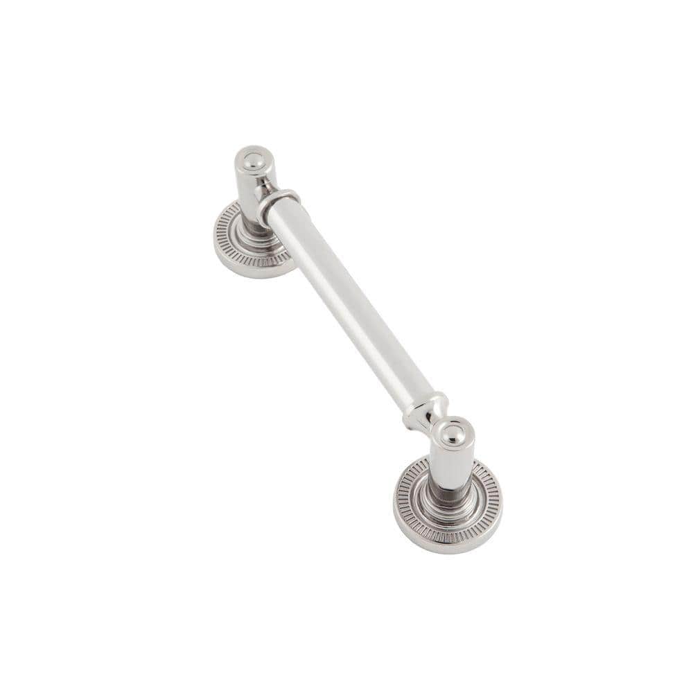 Minted 4 in. (102 mm) Center-to-Center Traditional Polished Nickel Bar Drawer Pull price history on PriceWatchPro