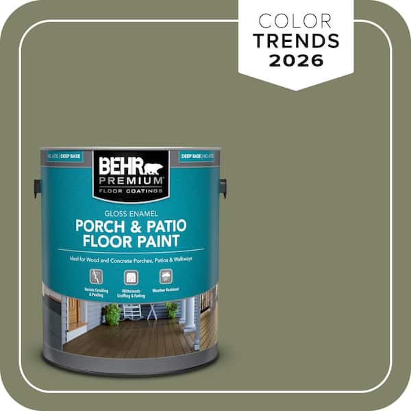 1 gal. #S380-6 Ecological Gloss Enamel Interior/Exterior Porch and Patio Floor Paint