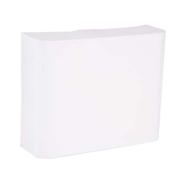 Wired Classic 2-Note High-Volume Sound Doorbell Chime for Front Door, Single-Note for Second Entrance, White Finish