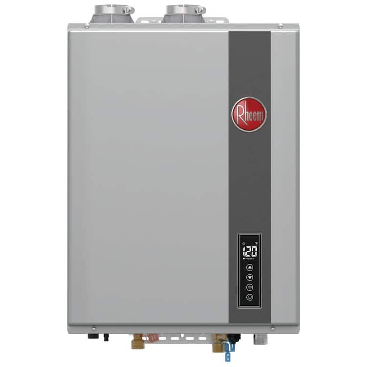 Rinnai Rl94en Natural Gas Tankless Water Heater 9 4 Gallons Per Minute Outdoor Brickseek