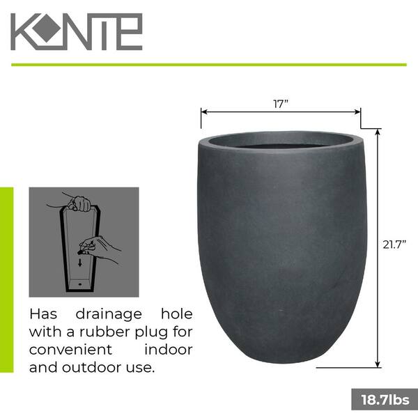 https://images.thdstatic.com/productImages/92457fc0-eb78-4dda-a333-65cf5ddf49d3/svn/charcoal-kante-plant-pots-rc0066a-c60121-40_600.jpg