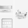 simplehuman Compact Dish Rack in Grey Plastic KT1106 - The Home Depot