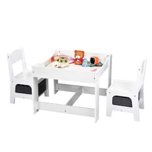 KidKraft 2-in-1 Activity Table with Board in Natural 17576 - The