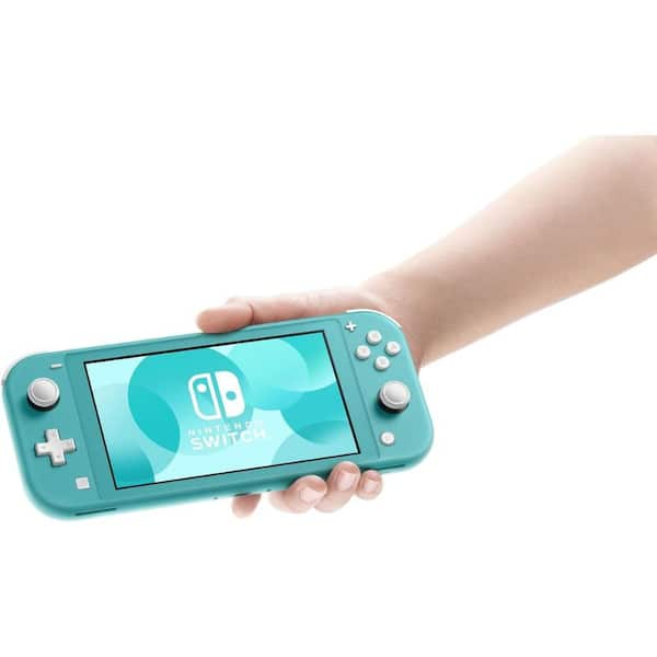 Etokfoks Wireless Nintendo Switch Lite Handheld Play with 32GB and 5.5 in  Screen Display in Turquoise MLPH002LT434 - The Home Depot