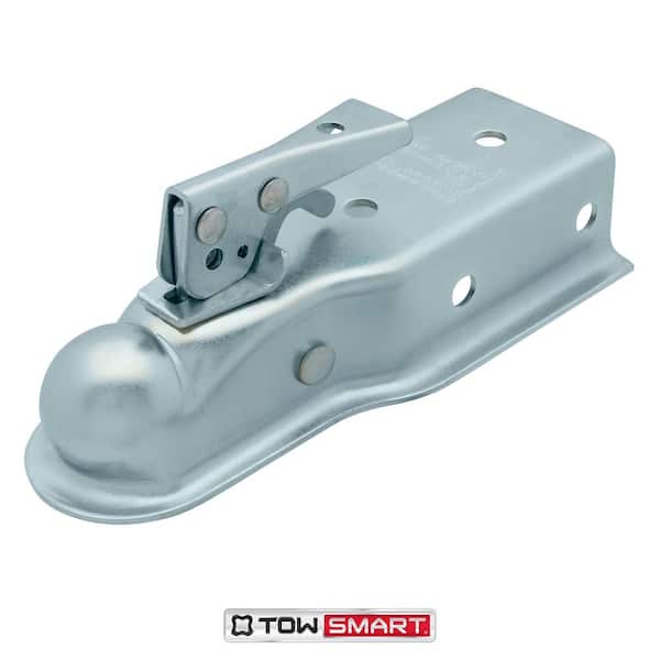 TowSmart 2 in. Ball Coupler with 2-1/2 in. to 3 in. Adjustable Collars