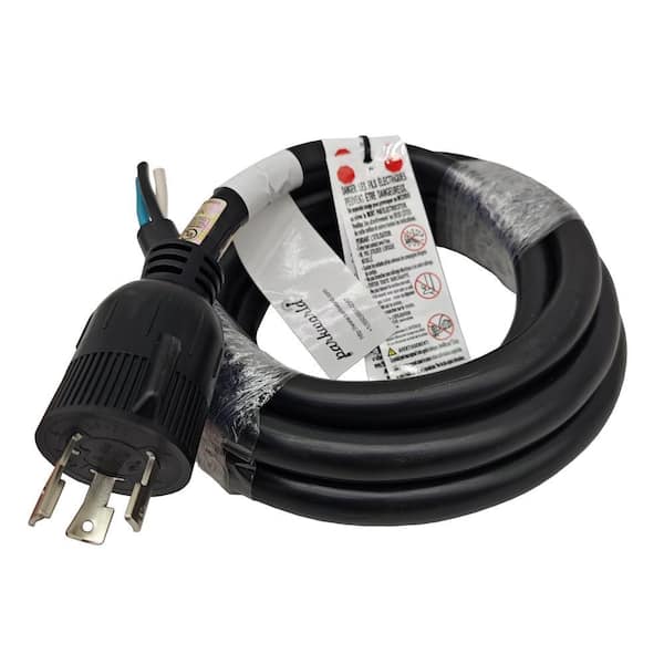 parkworld 10 ft. 10/3 30 Amp, Black 250-Volt Twist Lock NEMA L6-30