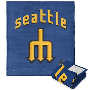 MLB Mariners City Connect Silk Touch Sherpa Multicolor Throw