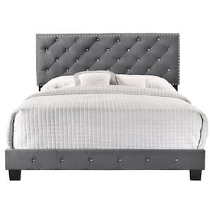  Rosevera Barrett Upholstered Standard Bed with Button