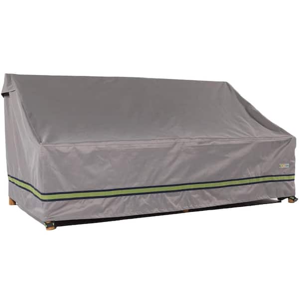 Classic Accessories Duck Covers Soteria 62 in. Grey Loveseat Cover