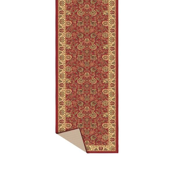 Ottomanson Homeline Non-Slip Rubberback 3 ft. x 27 ft. Oriental
