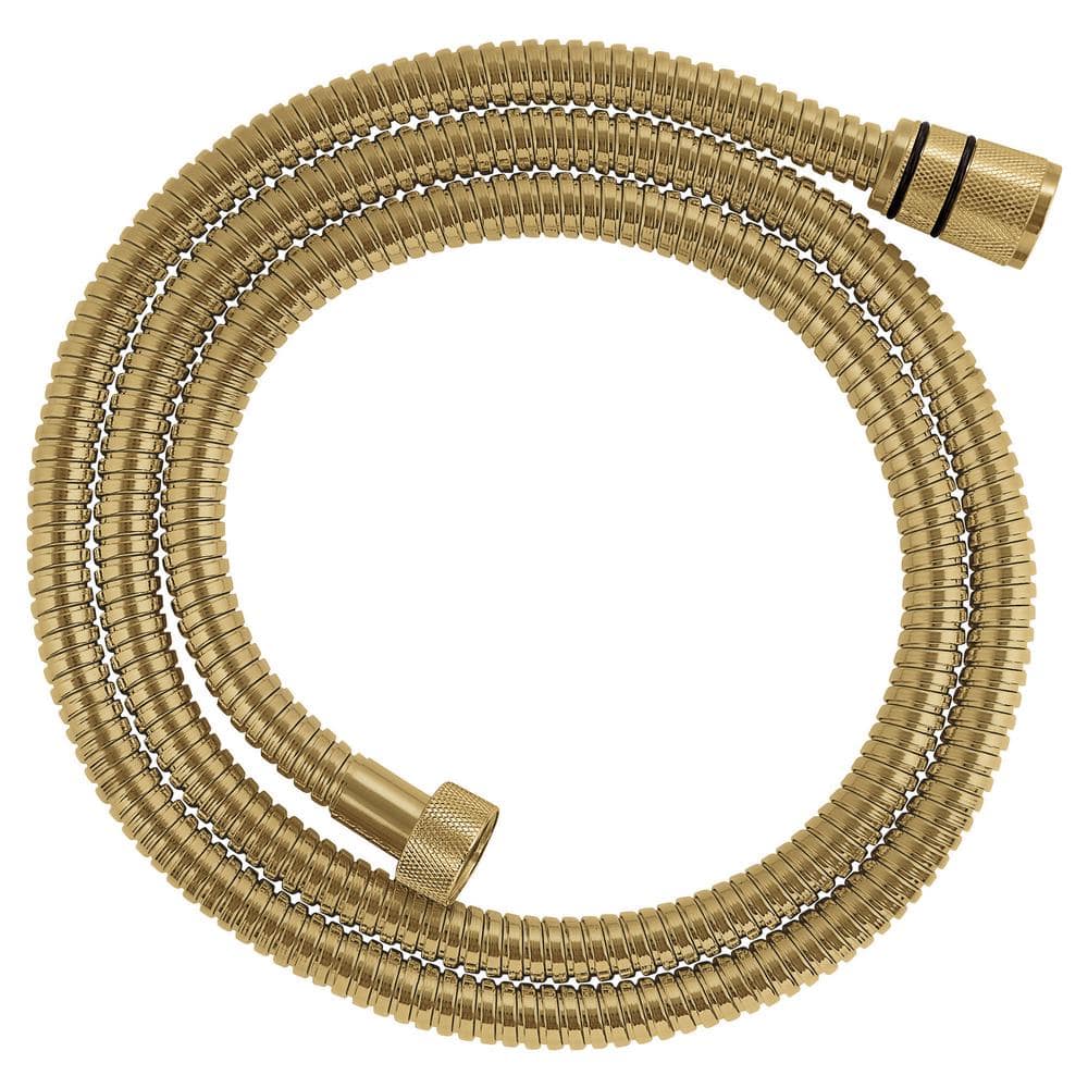 GROHE Rotaflex Metal LongLife 59 in. Twist Free Shower Hose in Brushed