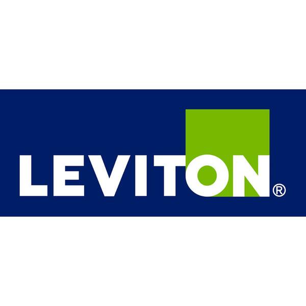 White Leviton 321-W Wire Piercing Angled Plug