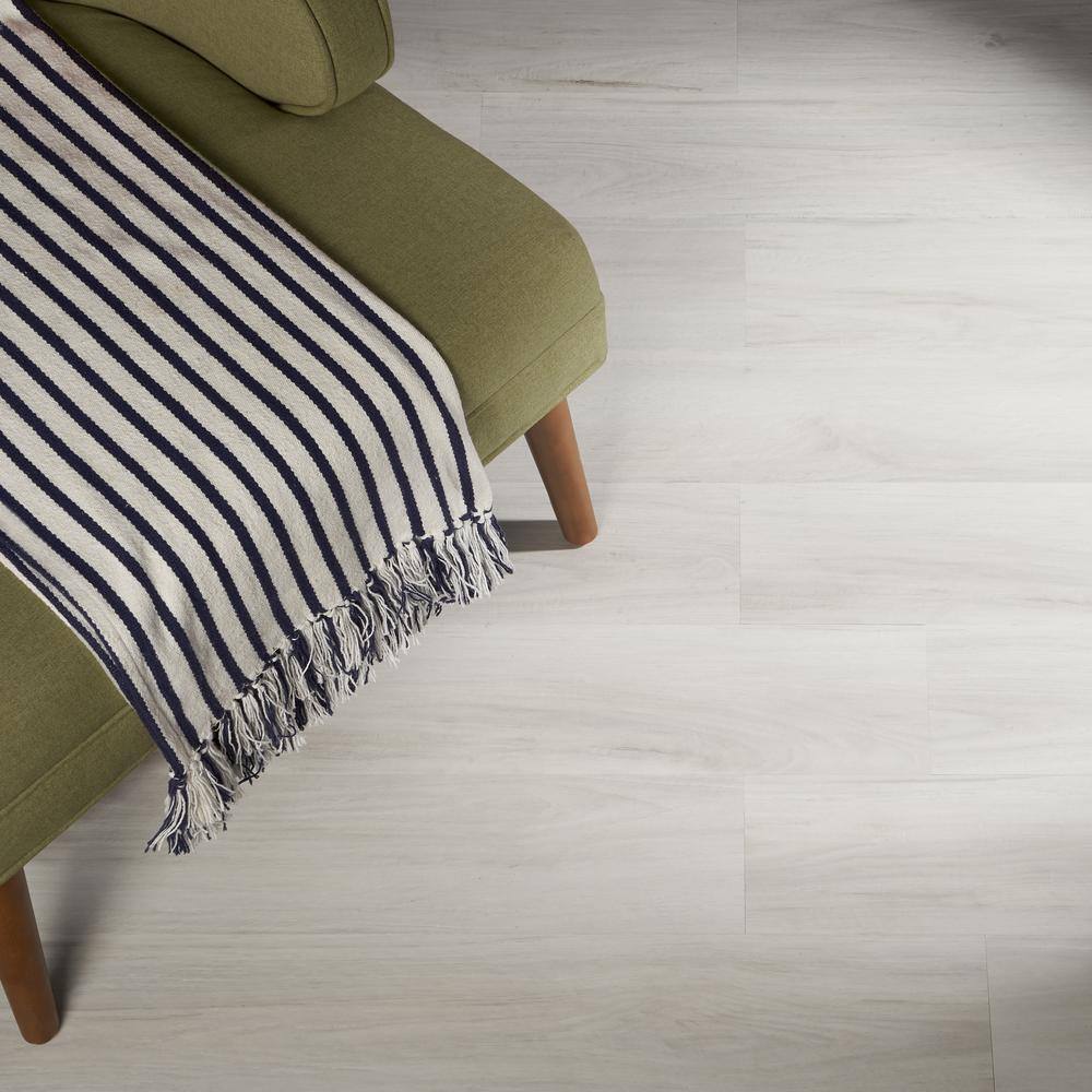 Lyra Hickory Sea Gray 6" x 48" Vinyl Plank Flooring