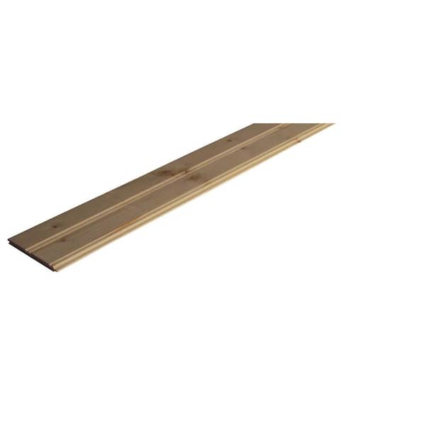 Beadboard Planks - Wood Boards - The Home Depot