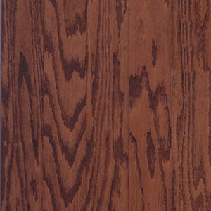 Cherry Oak 5/8 in. Thick x 2-1/4 in. Wide x 78 in. Length Overlap Reducer Molding