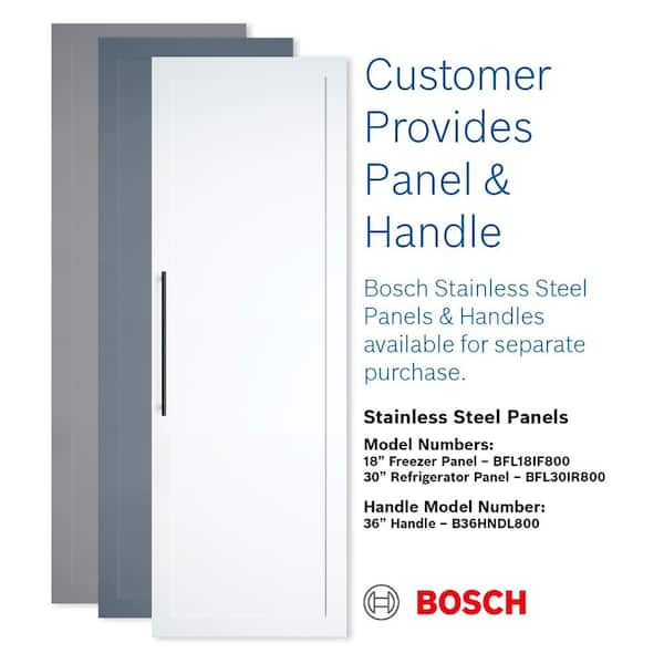 Bosch Benchmark Series 30 in. W 16.8 cu. ft. Built In Smart