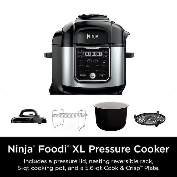 Ninja Foodi 8 qt. 9 in 1 Deluxe XL Pressure Cooker Air Fryer 1760