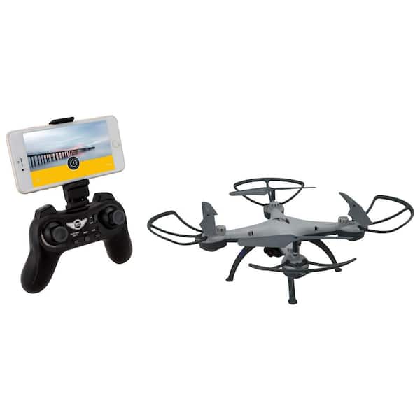 Duftende Melbourne nederdel SKY RIDER Firebird 2 Quadcopter Drone with Wi-Fi Camera, Remote Control and  Phone Holder DRW340MG - The Home Depot