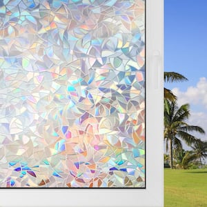 35.4 in. x 78.7 in. Rainbow Static Cling Decorative Window Film