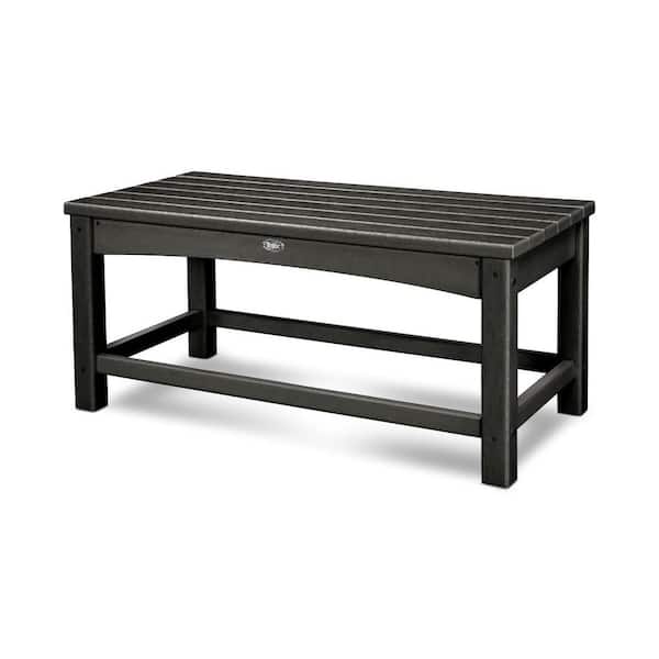 Trex Outdoor Furniture Rockport Club Charcoal Black Patio Coffee Table