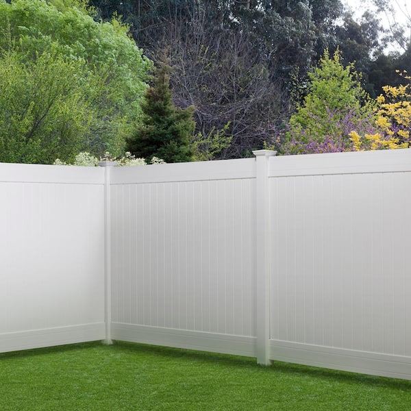 【CPC-L30】kazu123211 Veranda Dover 6 ft. H x 8 ft. W Vinyl Privacy Fence Panel