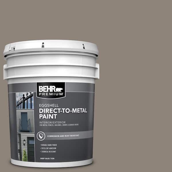 BEHR PREMIUM 5 gal. #N200-5 Woodcraft Eggshell Direct to Metal Interior/Exterior Paint