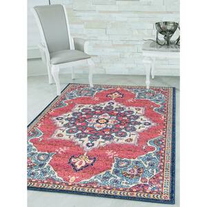 Abigail Valentina Midnight Blue 13 ft. x 15 ft. Oversize Area Rug