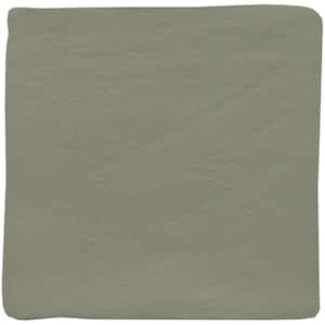 Hues Kale 3.92 in. x 3.92 in. Matte Ceramic Floor and Wall Tile (5.99 sq. ft./Case)
