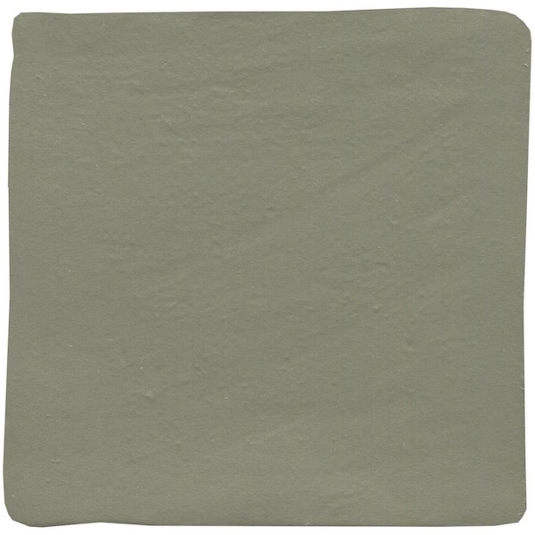 Unbranded Hues Kale 3.92 in. x 3.92 in. Matte Ceramic Floor and Wall Tile (5.99 sq. ft./Case)