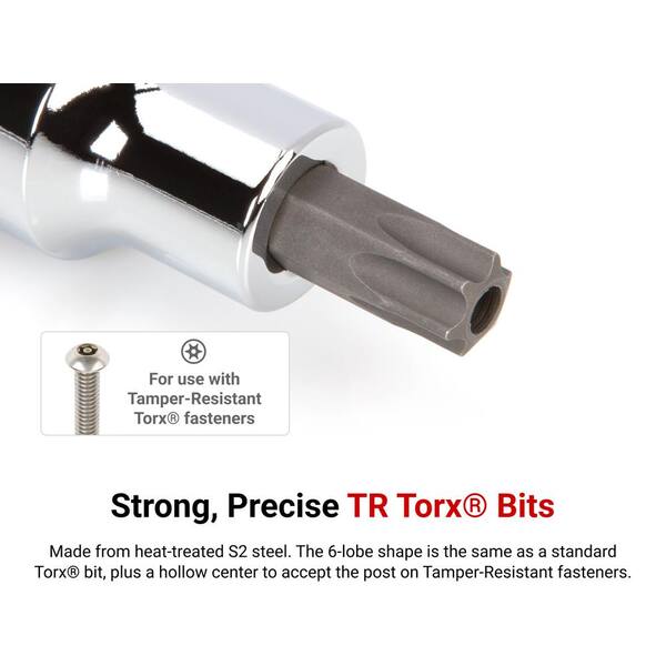 TEKTON 1/2 in. Drive x MT16 Tamper-Resistant Triple Square