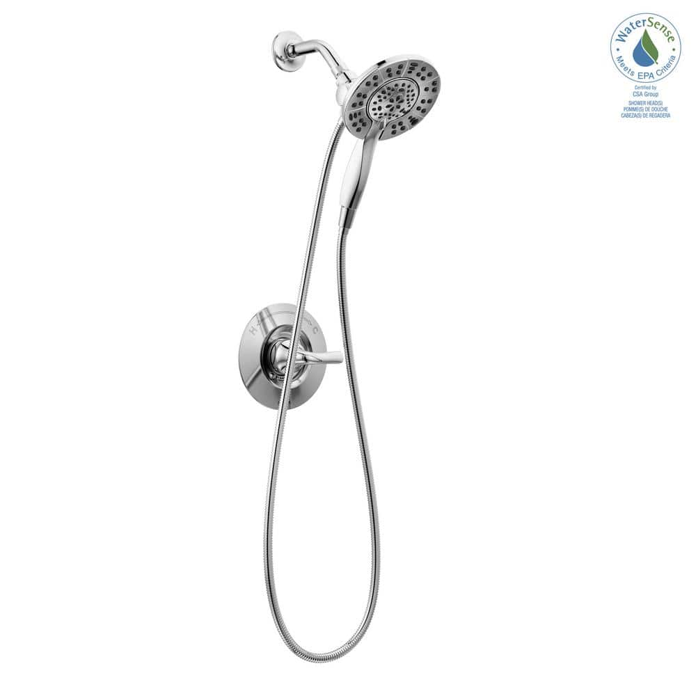 Chrome Multi-Function Handheld Shower Faucet Set