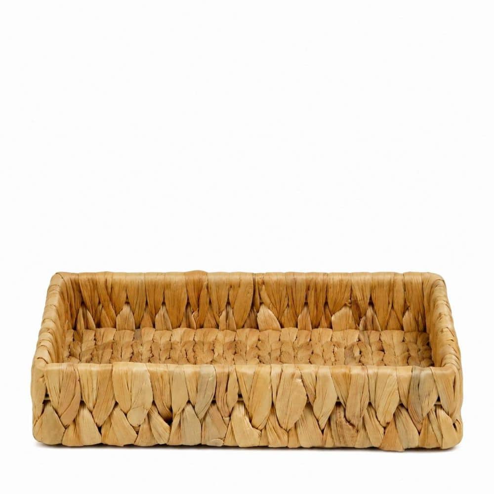 10 in. Handwoven Water Hyacinth Bathroom Tray for Countertop, Toilet Tank, Vanity, and Coffee Table Decor price history on PriceWatchPro