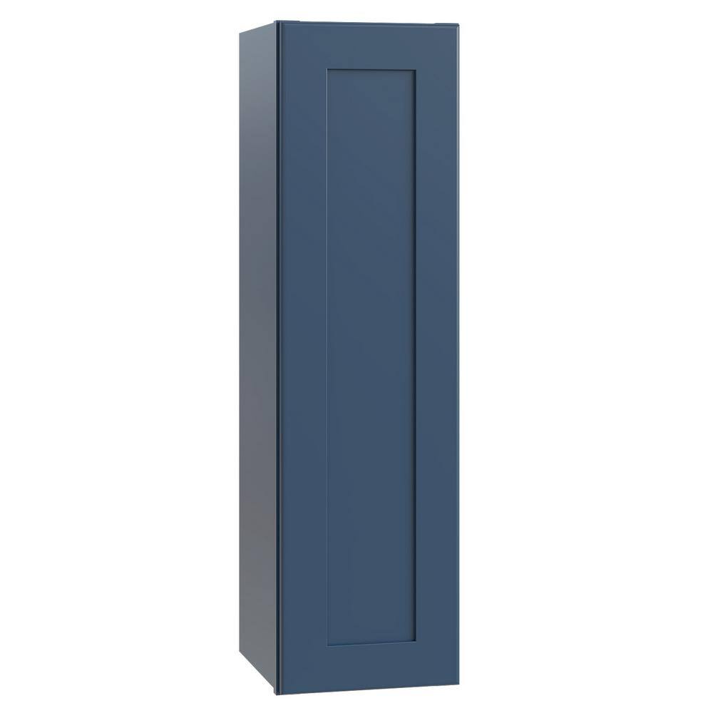 Grayson 9 in. W x 12 in. D x 42 in. H Assembled Plywood Wall Kitchen Cabinet in Mythic Blue with Soft Close price history on PriceWatchPro