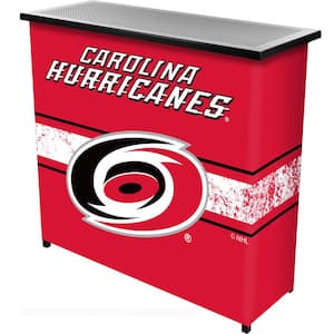 Carolina Hurricanes Logo Red 36 in. Portable Bar