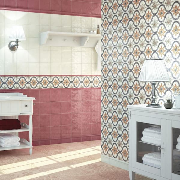 Bourges Arco 7-7/8 in. x 7-7/8 in. Ceramic Wall Take Home Tile Sample