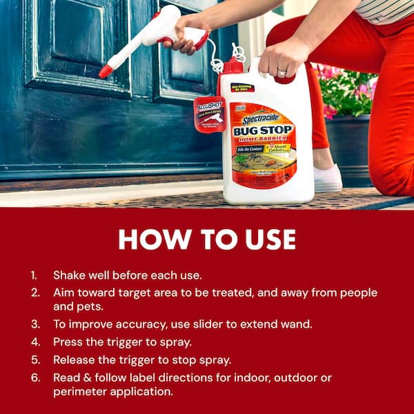 Spectracide 1.3 Gal. Bug Stop Home Barrier AccuShot Sprayer Refill