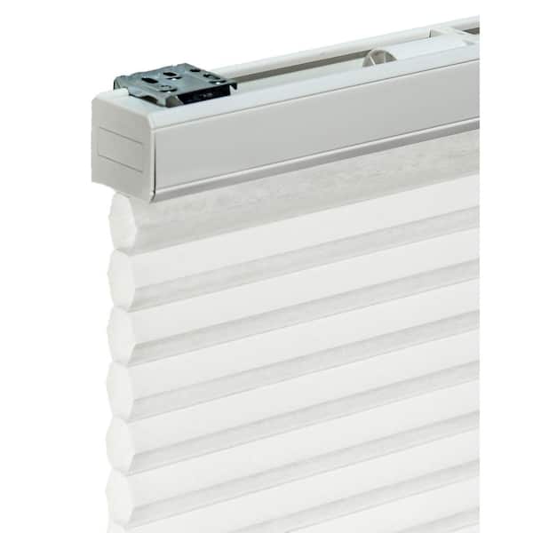 Chicology Cut-to-Size Morning Mist Light Filtering Privacy Polyester Cellular Shades 24 in. W x 72 in. L