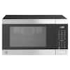 GE 20.6 in. W 1 cu. ft. Countertop Microwave in Stainless Steel ...