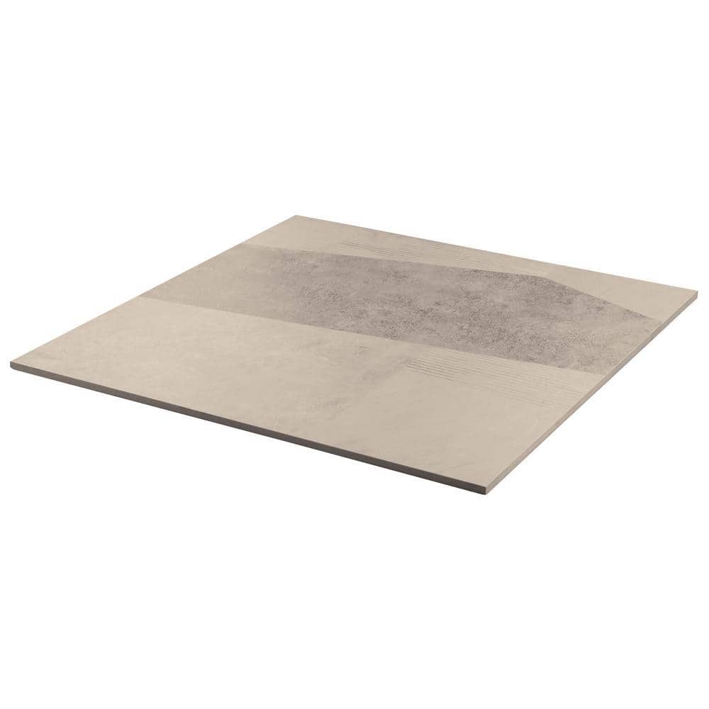 Taupe Large Format Matte Porcelain Floor and Wall Tile