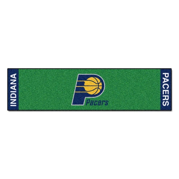 FANMATS NBA Indiana Pacers 1 ft. 6 in. x 6 ft. Indoor 1-Hole Golf Practice Putting Green
