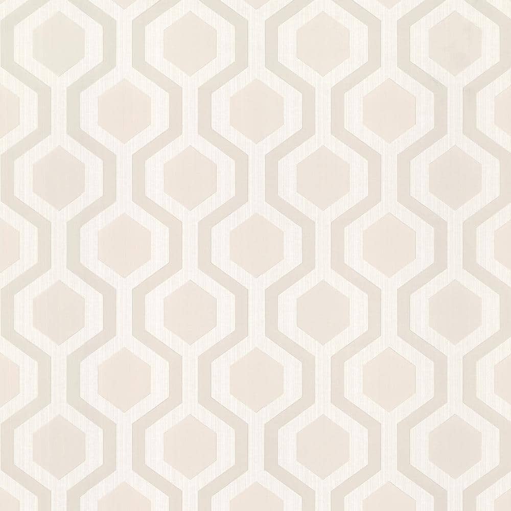 Brewster Marina Beige Modern Geometric Beige Wallpaper Sample 347 20134sam The Home Depot