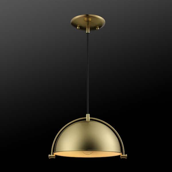 Dolores 1-Light Matte Brass Standard Mini Pendant