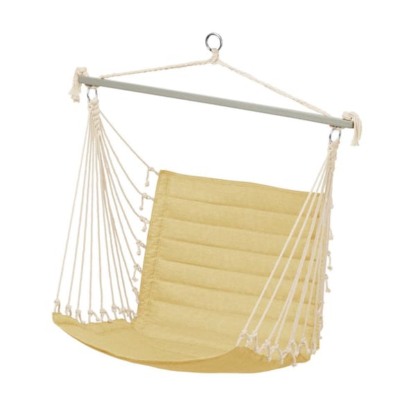 Classic Accessories Duck Covers Weekend 27 in. Quilted Hammock Chair in Straw