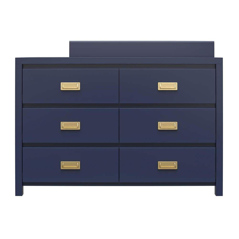 Little Seeds Monarch Hill Haven 6 Drawer Navy Changing Dresser