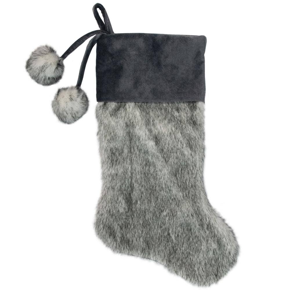 20.5 in. Gray Corduroy Christmas Stocking price history on PriceWatchPro