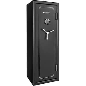 FV-1000 8.47 cu. ft. Fireproof Vault Safe with Keypad Lock, Black