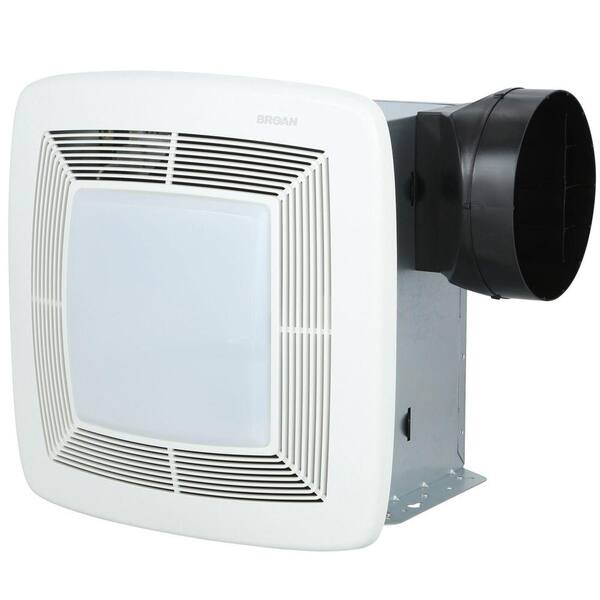 Broan-NuTone QT Series Very Quiet 80 CFM Ceiling Bathroom Exhaust Fan with Light, ENERGY STAR*