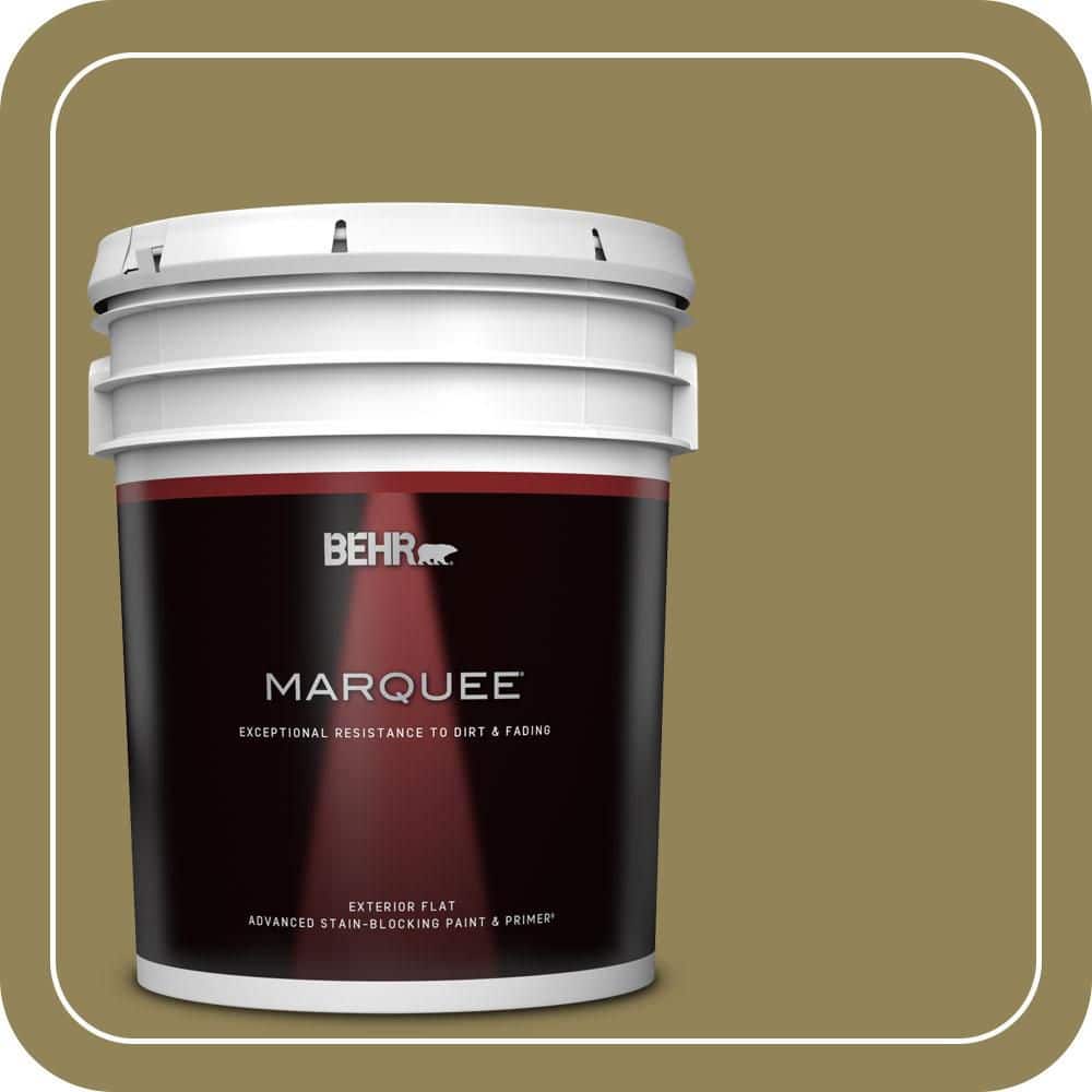 5 gal. #S330-6 Dash of Oregano Flat Exterior Paint & Primer product image for price tracking