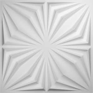 19 5/8 in. x 19 5/8 in. Asher EnduraWall Decorative 3D Wall Panel (12-Pack for 32.1 Sq. Ft.)