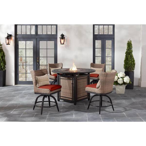 Sunbrella fire pit discount set